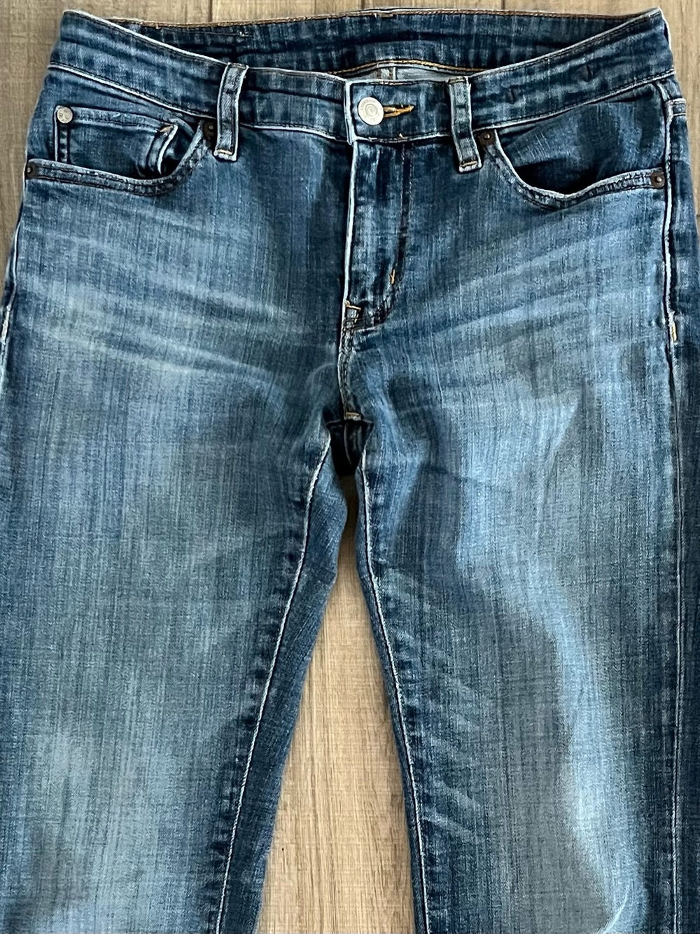 Denim & Supply Ralph Lauren Jeans Womens 28x32 Straight Leg Distressed Denim - Picture 3 of 11